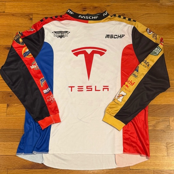 Mschf Other - MSCHF Tesla Racing Long Sleeve Jersey size M/L